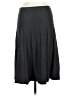 Milano Solid Gray Formal Skirt Size M - photo 2