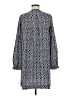 Gap 100% Polyester Print Blue Casual Dress Size M - photo 2