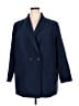 Jessica London 100% Polyester Blue Blazer Size 22 - photo 1