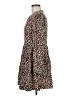 Zara Animal Print Brown Casual Dress Size M - photo 5