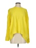 FUZZI 100% Cotton Yellow Pullover Sweater Size S - photo 1