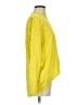 FUZZI 100% Cotton Yellow Pullover Sweater Size S - photo 4