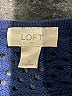 Ann Taylor LOFT Outlet 100% Cotton Blue Pullover Sweater Size S - photo 7