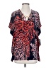 MICHAEL Michael Kors Red Kimono Size XS - photo 1