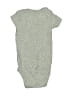 Precious Firsts Solid Gray Short Sleeve Onesie 3-6 MO / 6 MO - photo 2