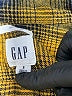 Gap 100% Cotton Plaid Yellow Long Sleeve Button-Down Shirt Size S - photo 7