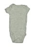 Precious Firsts Solid Gray Short Sleeve Onesie 3-6 MO / 6 MO - photo 1