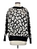 Vince Camuto Animal Print Silver Pullover Sweater Size S - photo 1