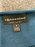 Connected Apparel Solid Blue Cocktail Dress Size 6 - photo 7