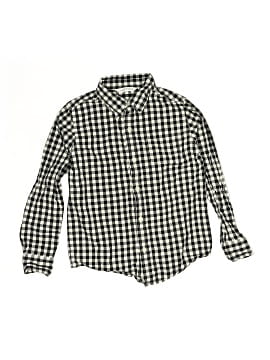 Janie And Jack Long Sleeve Button Down Shirt