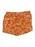 Jessica Simpson 100% Viscose Paisley Orange Shorts Size XL - photo 1