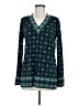 MICHAEL Michael Kors Teal Long Sleeve Blouse Size M - photo 1