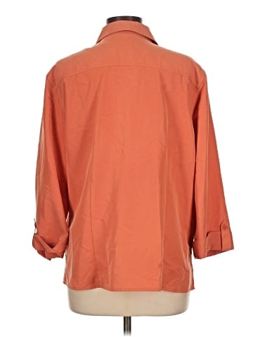 DressBarn 3/4 Sleeve Button-Down Shirt (view 2)