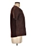 Ecru Brown Short Sleeve Top Size M - photo 4