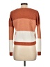 Love Ellie 100% Acrylic Color Block Orange Pullover Sweater Size L - photo 2