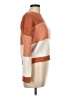 Love Ellie 100% Acrylic Color Block Orange Pullover Sweater Size L - photo 4