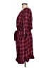 Gap Plaid Burgundy Casual Dress Size L - photo 5