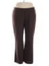 Soft by Avenue Brown Dress Pants Size 22 - 24 - photo 1