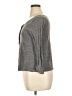 A.L.C. Gray Long Sleeve Henley Size L - photo 5