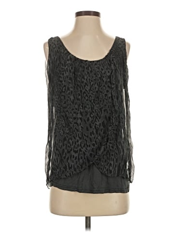 H Trend Sleeveless Silk Top (view 1)