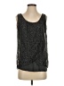 H Trend 100% Silk Gray Sleeveless Silk Top Size XS - photo 1