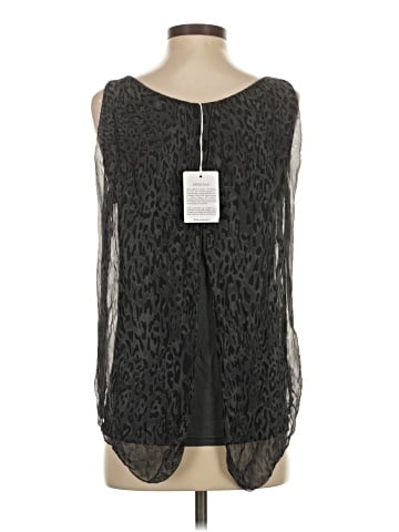 H Trend Sleeveless Silk Top (view 2)