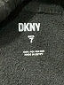 DKNY 100% Polyester Burgundy Zip Up Hoodie Size 7 - photo 3