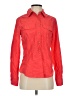 KOPPEN 100% Nylon Red Long Sleeve Button-Down Shirt Size S - photo 1
