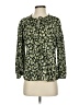 Old Navy Floral Green 3/4 Sleeve Blouse Size S - photo 1