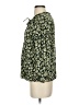Old Navy Floral Green 3/4 Sleeve Blouse Size S - photo 5