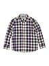 J. McLaughlin 100% Cotton Plaid Blue Long Sleeve Button-Down Shirt Size 4 - photo 1
