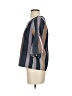 Left Coast by Dolan Stripes Gray 3/4 Sleeve Blouse Size XS - photo 5