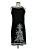 Ronni Nicole Graphic Black Cocktail Dress Size 8 - photo 1