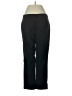 Ann Taylor 100% Cotton Chevron-herringbone Black Casual Pants Size 2 - photo 2