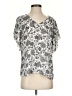 Ivanka Trump Silver Short Sleeve Blouse Size S - photo 1