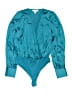 Sergio Hudson x Target 100% Polyester Teal Bodysuit Size XS - photo 1