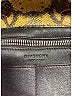 Givenchy Animal Print Brown Yellow Python Embossed Pyramid Hobo One size - photo 8