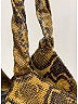 Givenchy Animal Print Brown Yellow Python Embossed Pyramid Hobo One size - photo 7