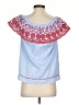 Joy Joy Blue Sleeveless Blouse Size XS - photo 2