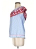 Joy Joy Blue Sleeveless Blouse Size XS - photo 5