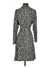 Laundry by Shelli Segal Animal Print Black Casual Dress Size 2 - photo 2