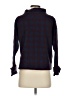 Ann Taylor Checkered-gingham Blue Turtleneck Sweater Size S - photo 2