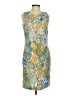 J. McLaughlin Paisley Blue Cocktail Dress Size 4 - photo 1