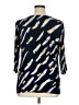 JM Collection 100% Rayon Black 3/4 Sleeve Blouse Size 1X - photo 2