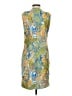 J. McLaughlin Paisley Blue Cocktail Dress Size 4 - photo 2