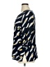 JM Collection 100% Rayon Black 3/4 Sleeve Blouse Size 1X - photo 5