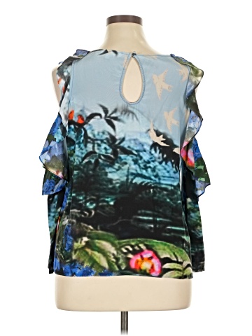 Tracy Reese Sleeveless Silk Top (view 2)