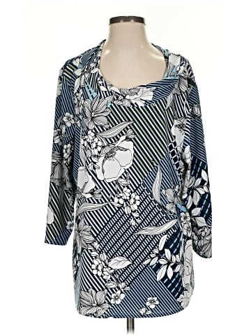 Easywear by Chico's 3/4 Sleeve Blouse (view 1)