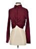 Minkpink Burgundy Long Sleeve Blouse Size XS - photo 1