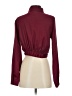 Minkpink Burgundy Long Sleeve Blouse Size XS - photo 2